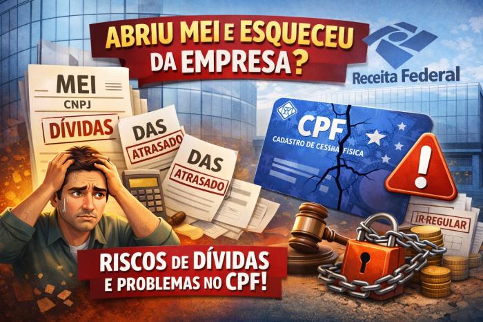 MEI esquecido vira problema: entenda os riscos de abandonar um CNPJ ativo