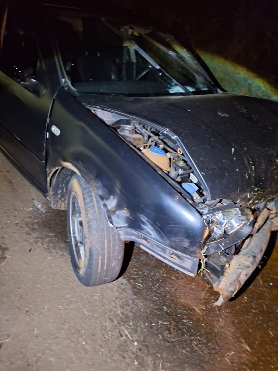 Internauta diz que carro capotou antes de ser abandonado na BR-467