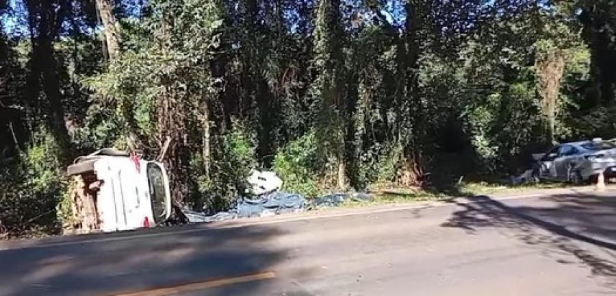 Acidente na PR-158 deixa quatro mortos entre Vitorino e São Lourenço do Oeste