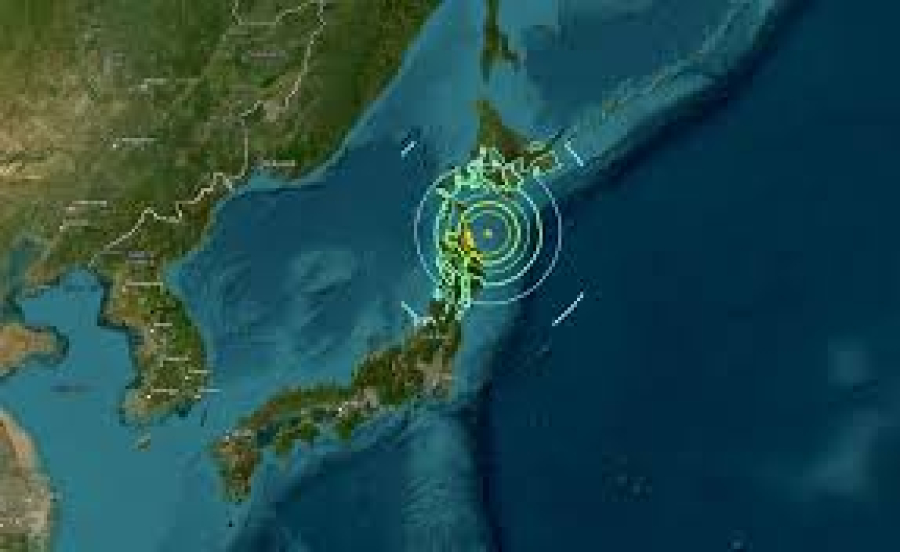 Terremoto de grande magnitude atinge o Japão e provoca alerta de tsunami nesta segunda