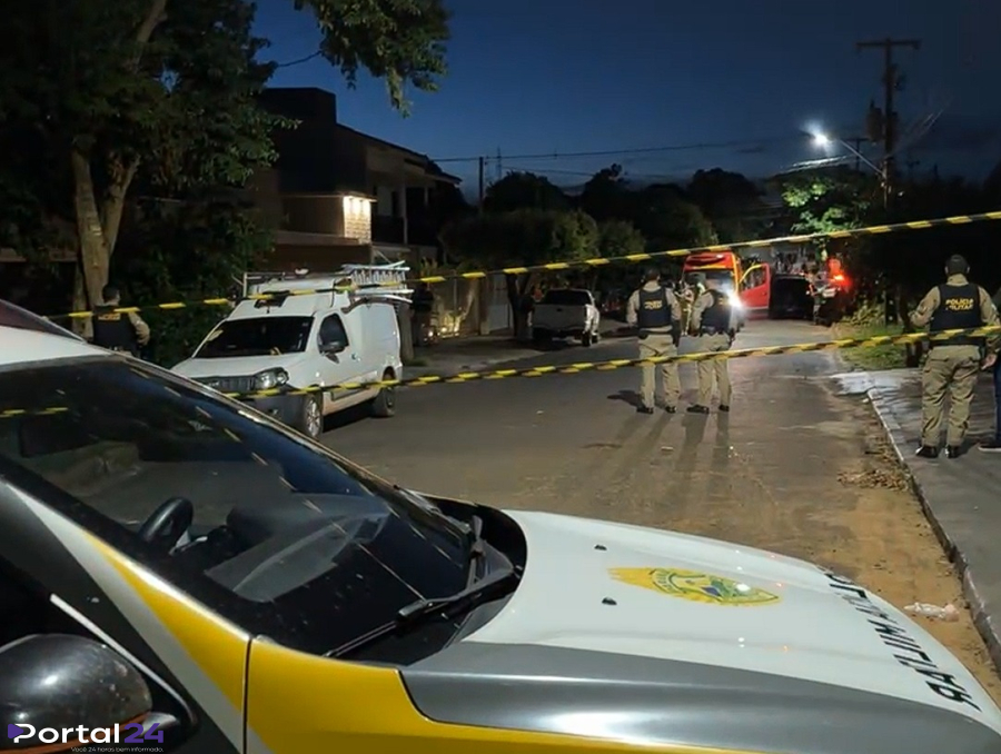 Forças de segurança cercam casa e BOPE é acionado em situação de crise em Alto Piquiri