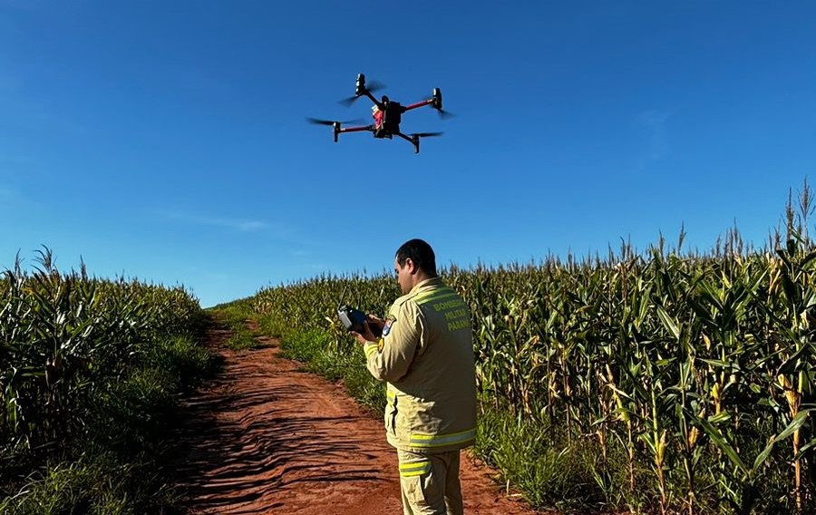 Buscas por mulher desaparecida entram no quarto dia com apoio de helicóptero e drones em Brasilândia do Sul