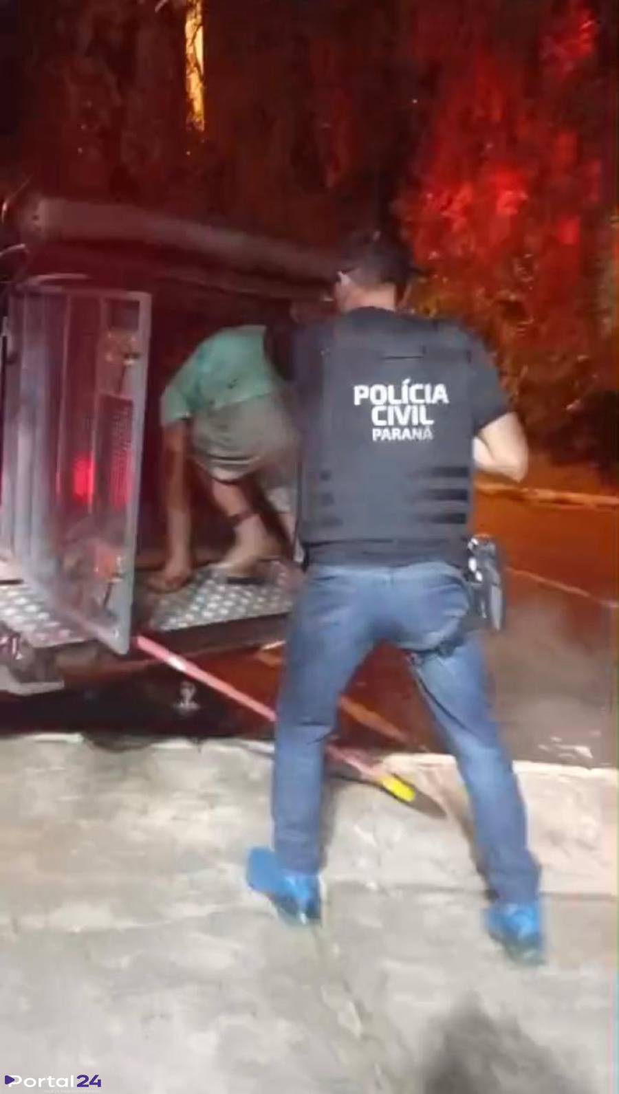 Polícia Civil prende suspeito e recupera parte dos objetos furtados em CMEI de Castro