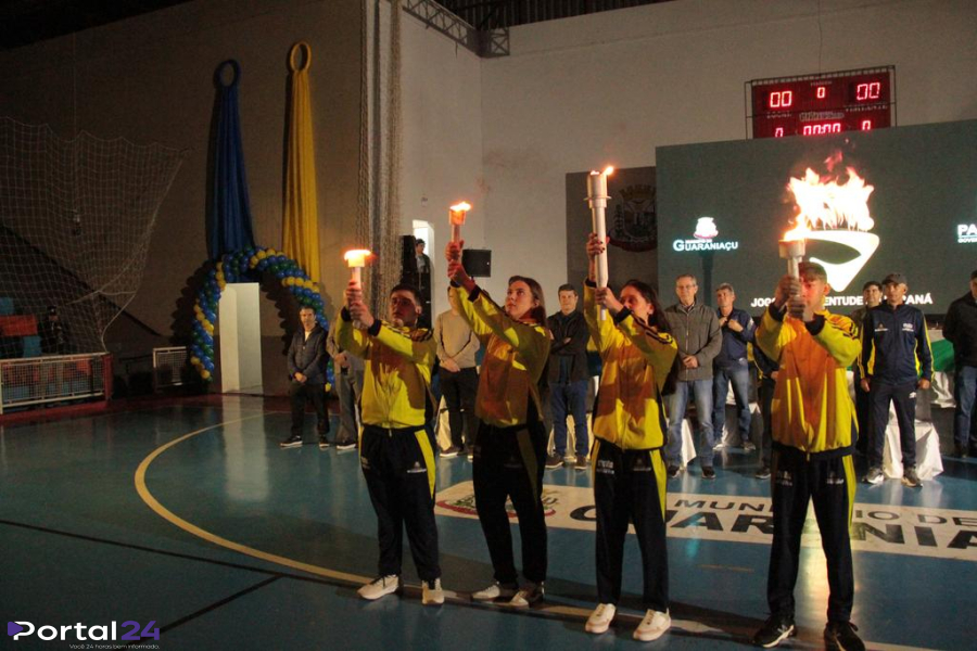 Guaraniaçu vira palco do esporte regional com abertura dos Jogos da Juventude