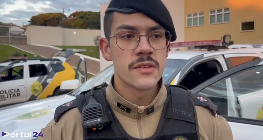 Homem é preso após invadir garagem de veículos no centro de Cascavel