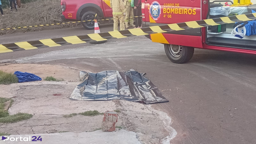 Criança de 12 anos morre após ser atropelada por caminhão em Cascavel