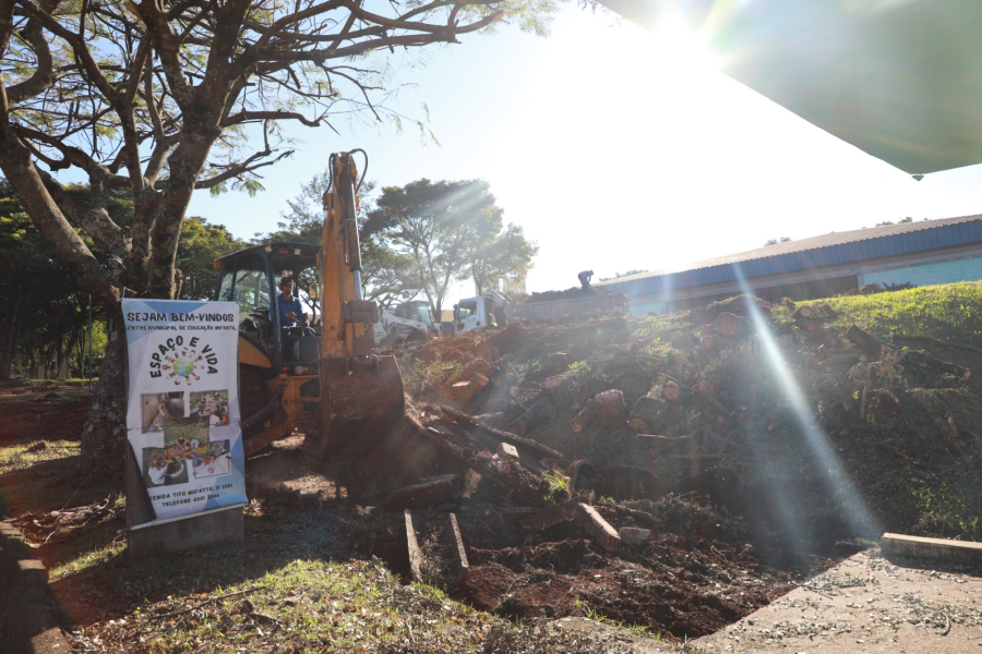 Prefeitura inicia obra de reforma e ampliação do Cmei Espaço e Vida em Cascavel