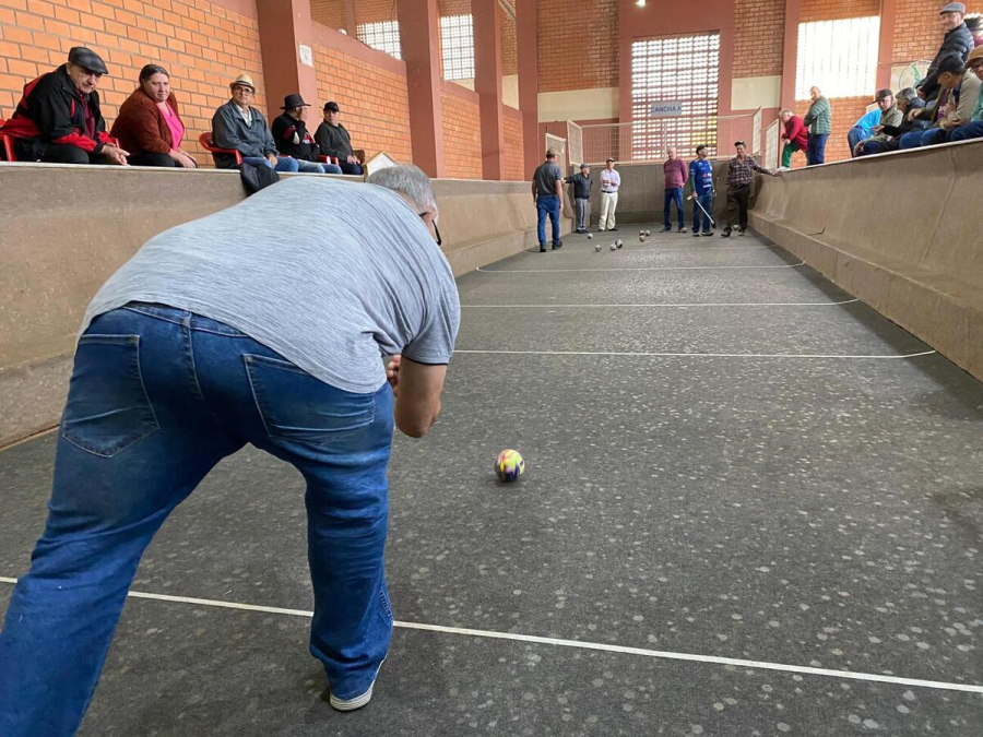 Torneio de Bocha Masculina 60+ movimenta Jardim Panorama em Toledo