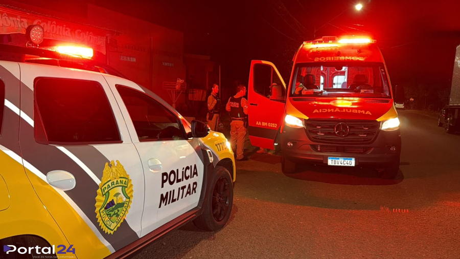 Homem é encaminhado à UPA Veneza após agressão durante briga de casal no Parque dos Ipês, em Cascavel