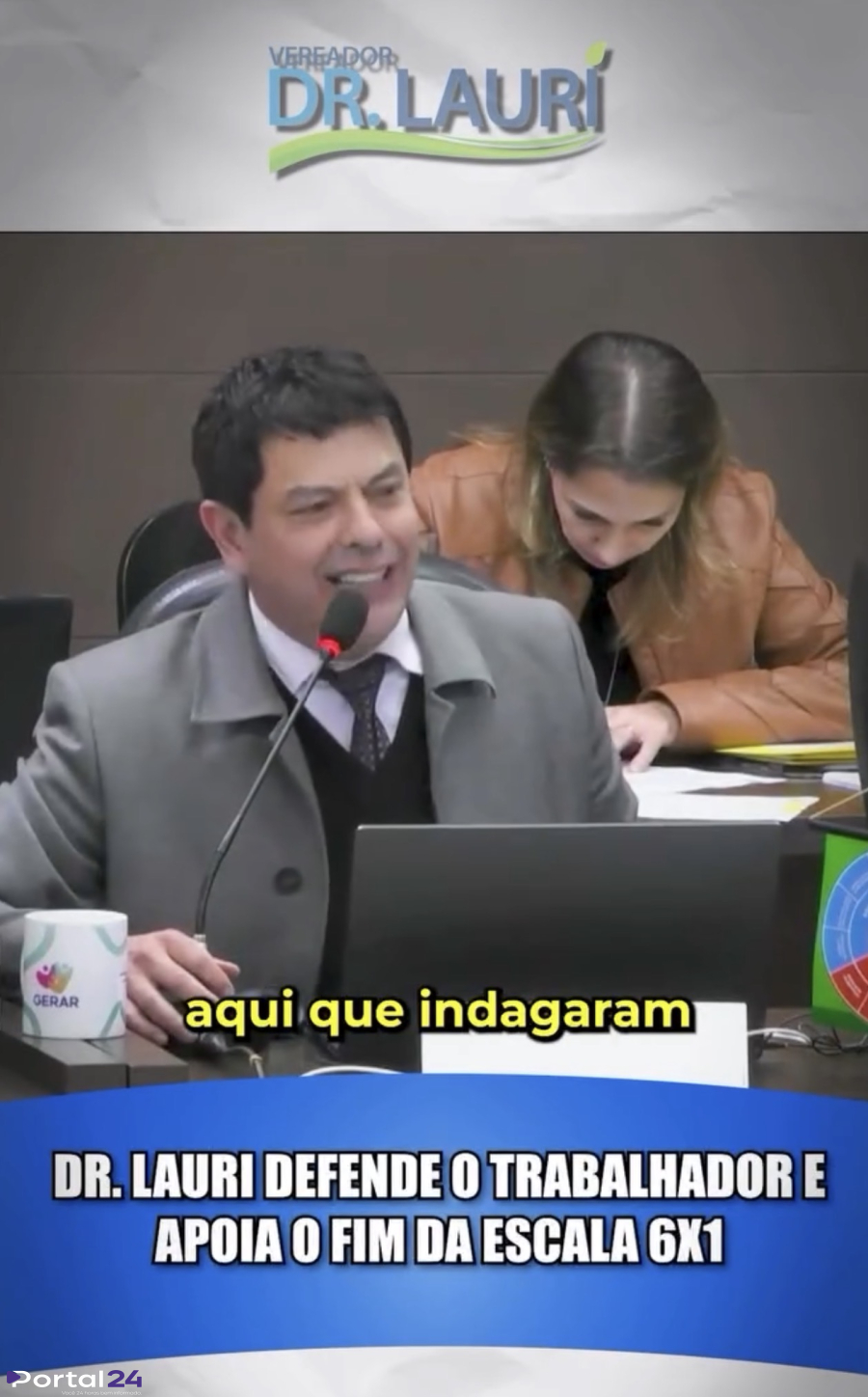 Câmara de Cascavel aprova moção sobre fim da escala 6x1