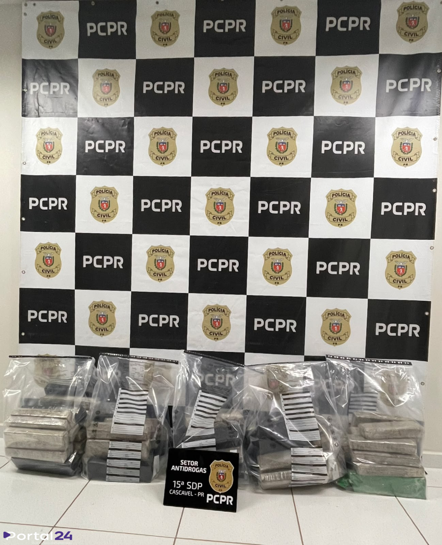 Polícia Civil intercepta mais 73 kg de maconha em nova fase da Operação Rastreio