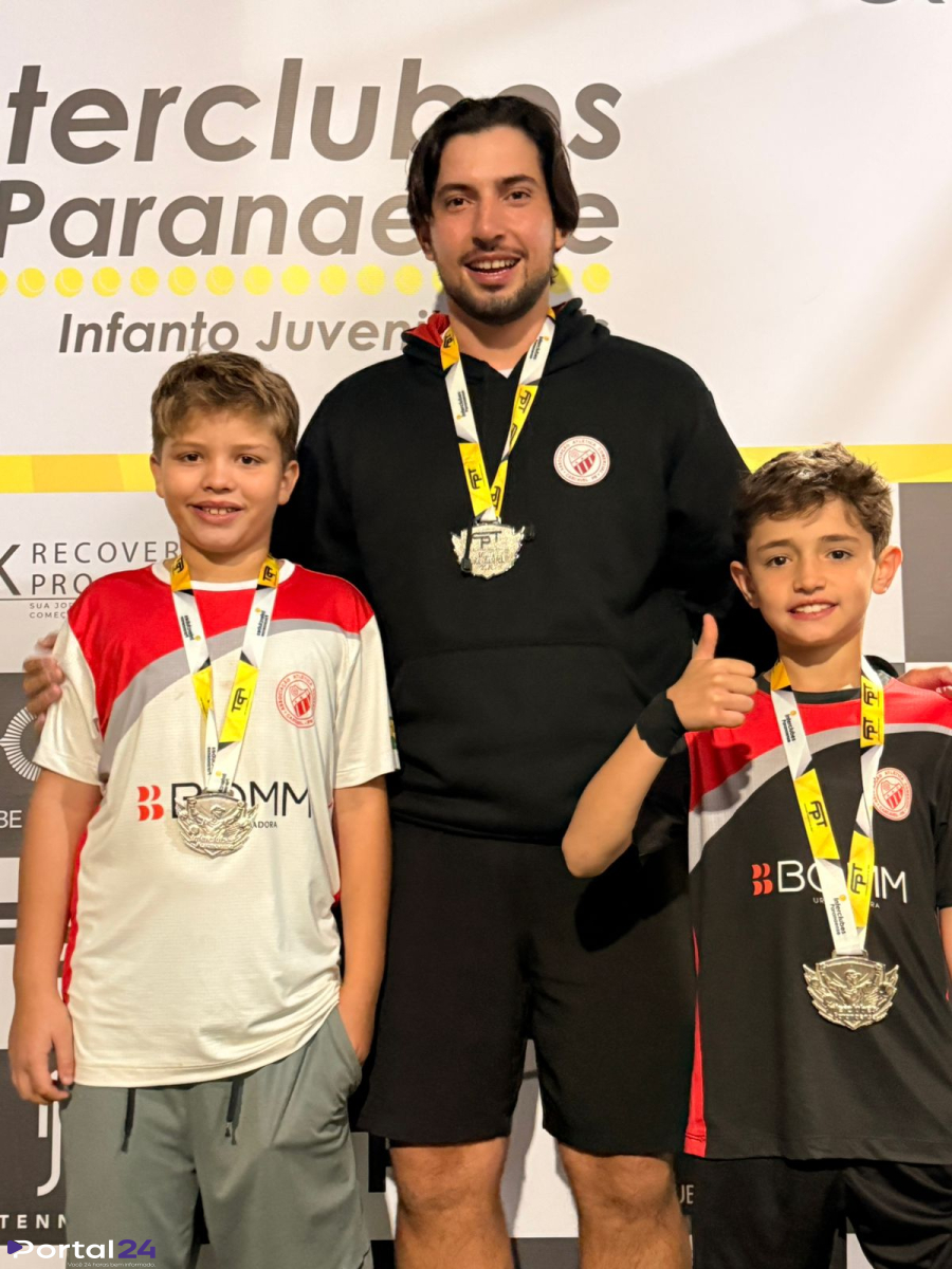 Cascavel faz história com final inédita em torneio estadual de tênis infantojuvenil