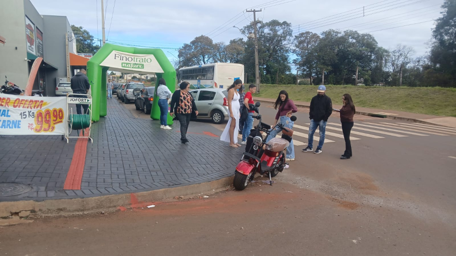 Acidente é registrado na Avenida Piquiri