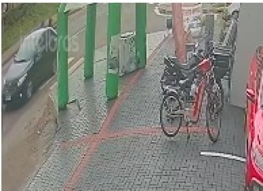 Câmera capta acidente no Brasmadeira