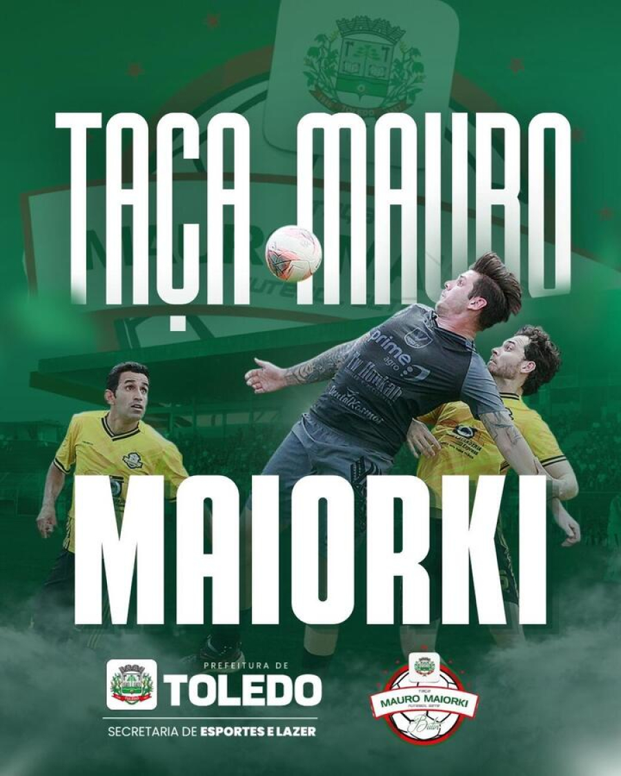 Taça Mauro Maiorki de Futebol Sete recebe inscrições até 20 de julho