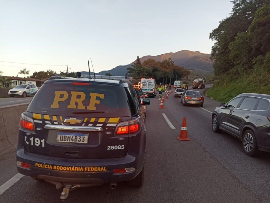 Motociclista morre após acidente na BR-277 em Morretes
