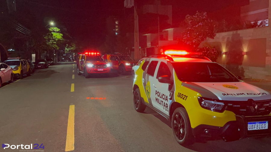 Homem sofre crise convulsiva durante refeição e mobiliza equipes de socorro em Cascavel