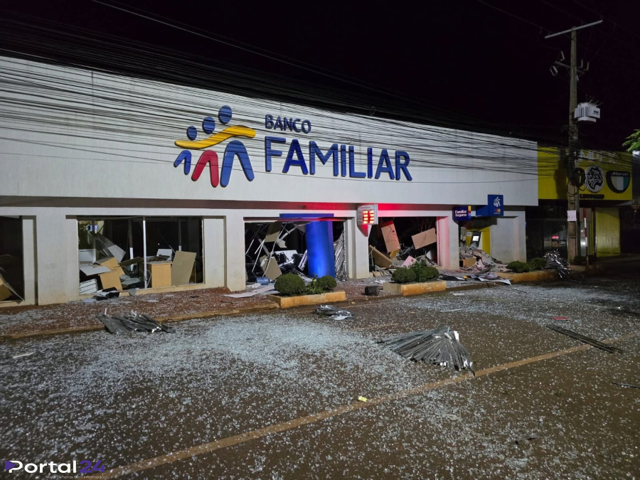 Ataque simultâneo a bancos assusta moradores em Santa Rita