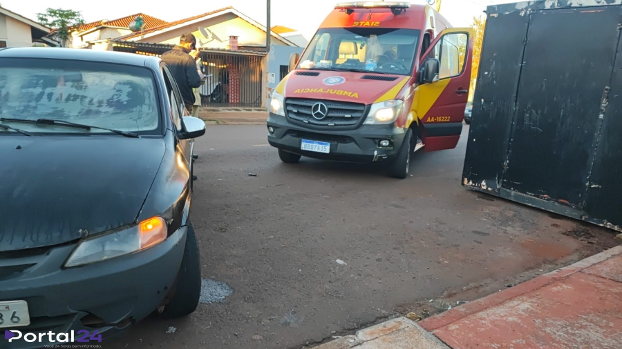 Criança é atingida por carro em bairro de Cascavel