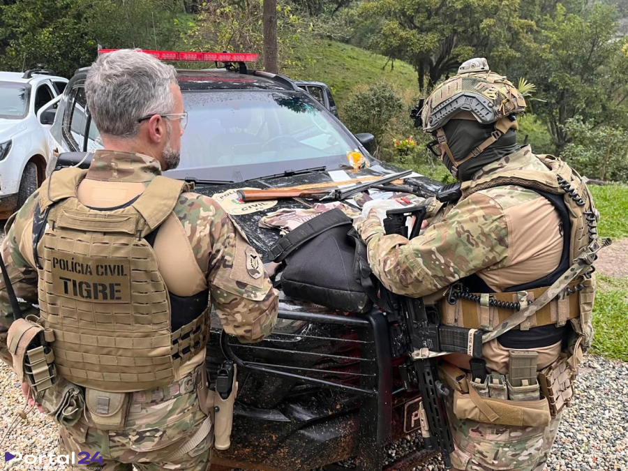 Operação mira caça ilegal e comércio de armas em três estados