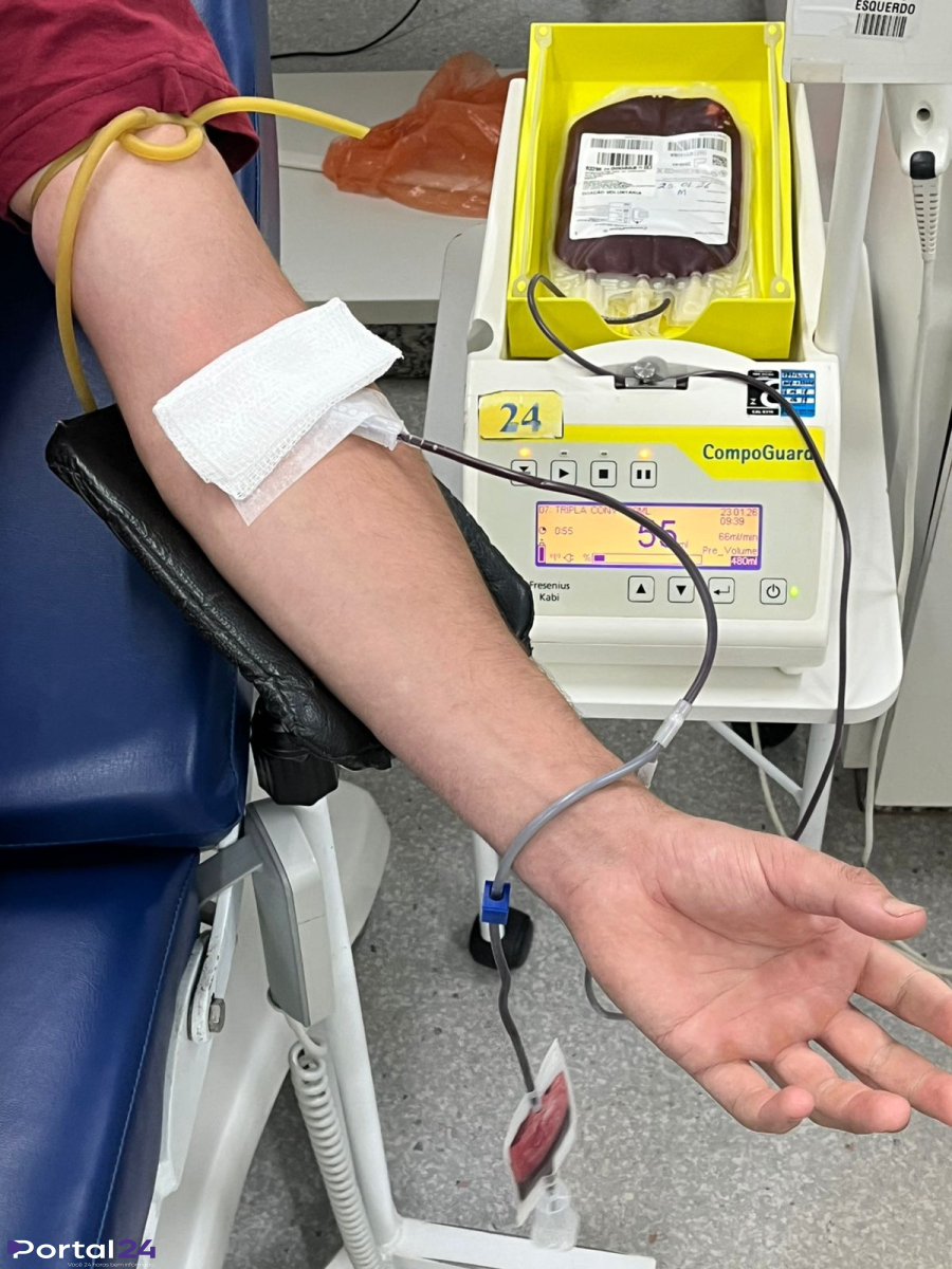 Doação de sangue: gesto solidário mantém atendimento de alta complexidade no HUOP