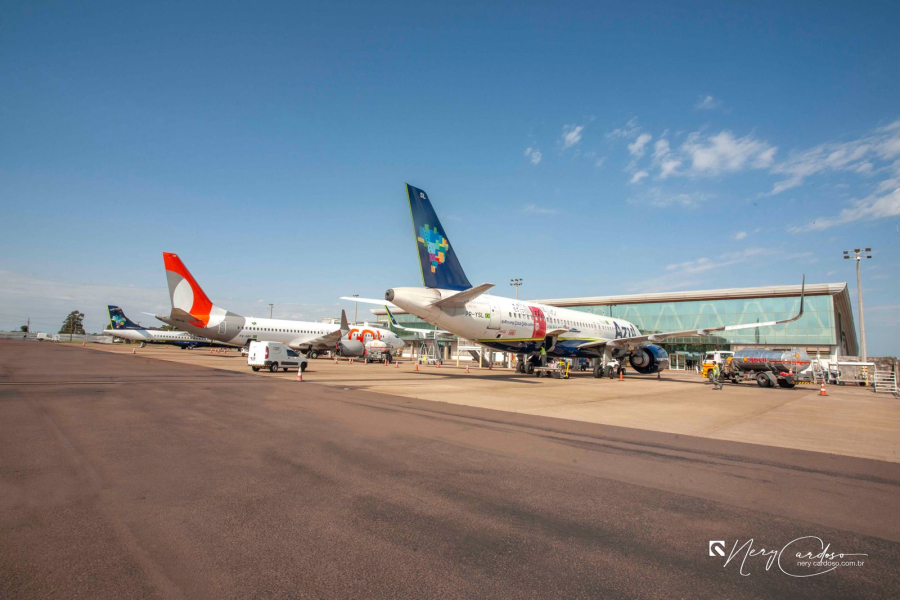 Aeroporto de Cascavel terá voo direto para Maceió na temporada de férias de inverno