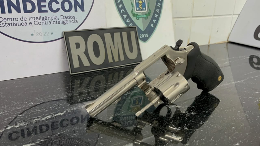 Homem é detido com revólver perto de CMEI de Cascavel
