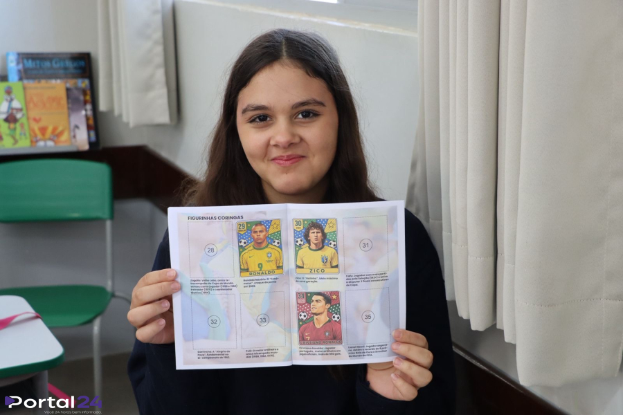 Educação: clima de Copa do Mundo chega às salas de aula e álbum de figurinhas vira ferramenta de ensino em Cascavel