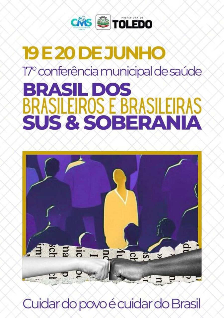 17ª Conferência Municipal da Saúde de Toledo começa nesta sexta