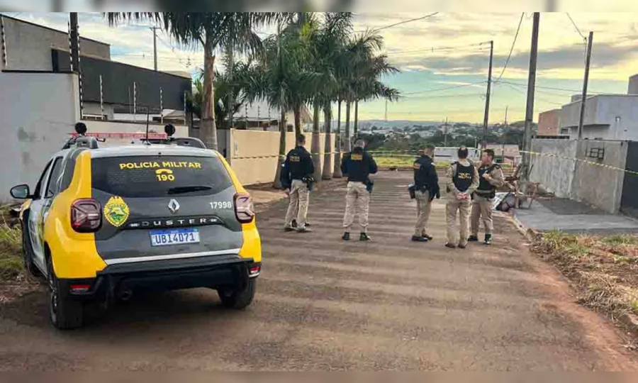 Suspeito de violência doméstica morre durante intervenção policial em Faxinal