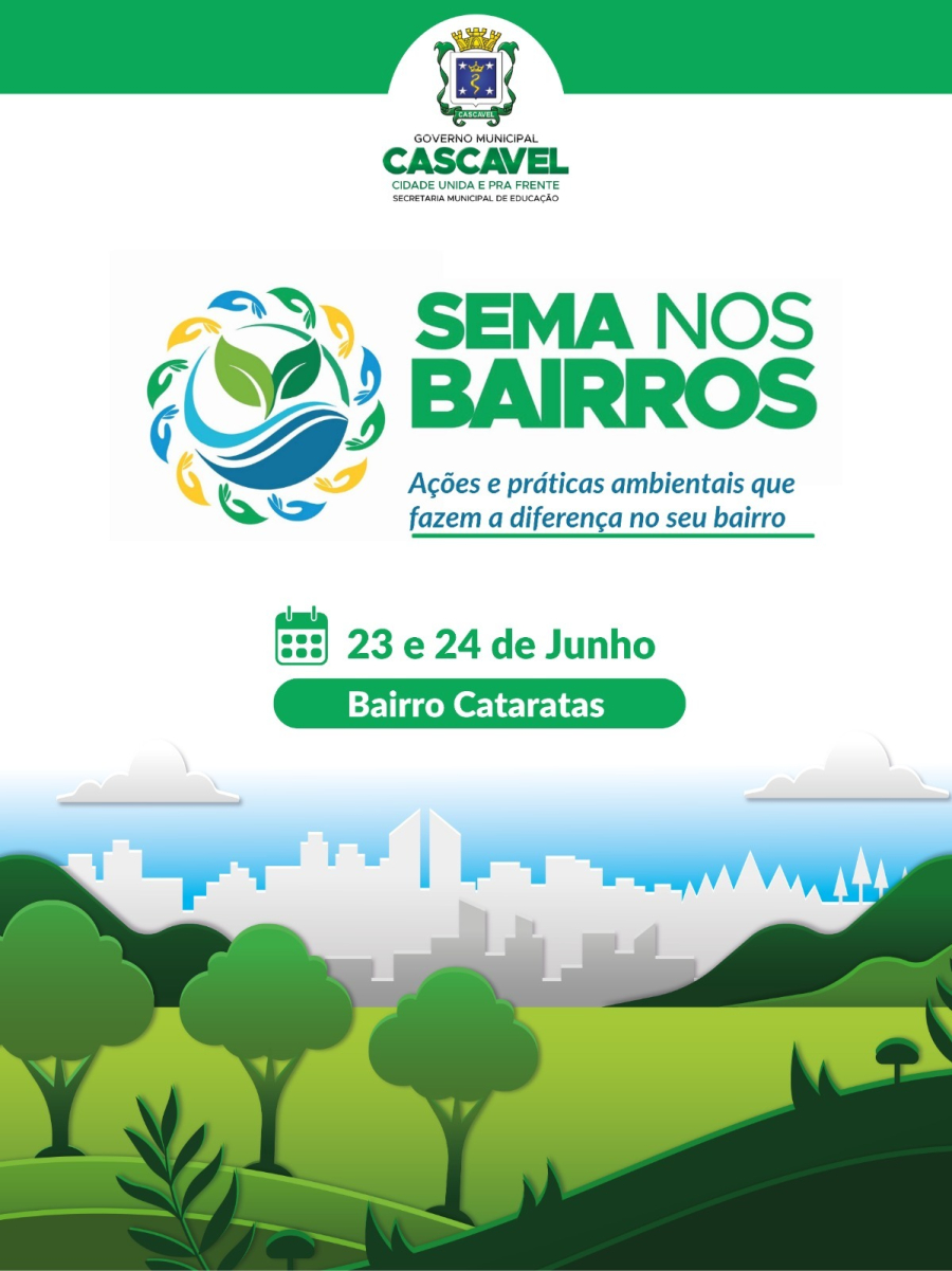 Prefeitura leva serviços ambientais e ações sociais ao Bairro Cataratas nesta terça e quarta-feira