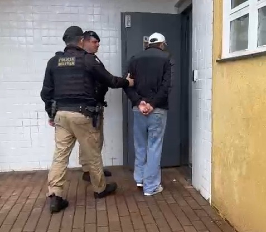 Homem é preso por descumprir medida protetiva em Santa Tereza do Oeste