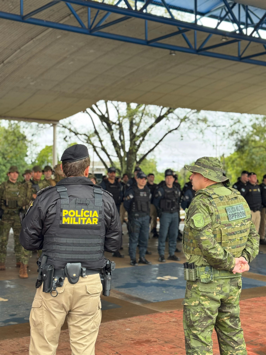 Operação SULMaSSP é lançada em Guaíra para reforçar combate ao crime na faixa de fronteira