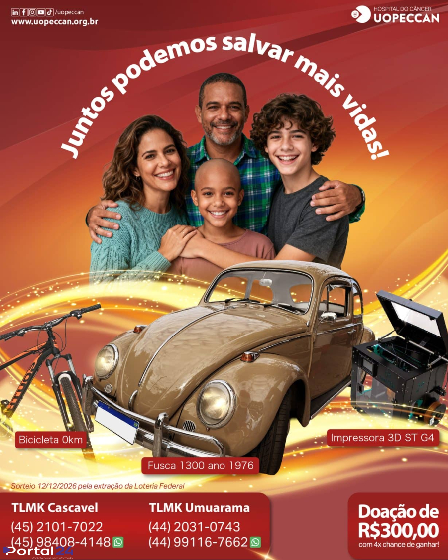 Uopeccan lança campanha solidária com Fusca 1976 como prêmio principal