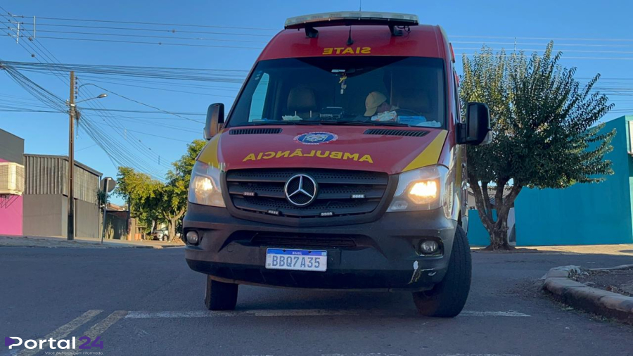 CÂMERA DE SEGURANÇA MOSTRA MOMENTO DE ATROPELAMENTO DE IDOSA NO BAIRRO BRASÍLIA, EM CASCAVEL