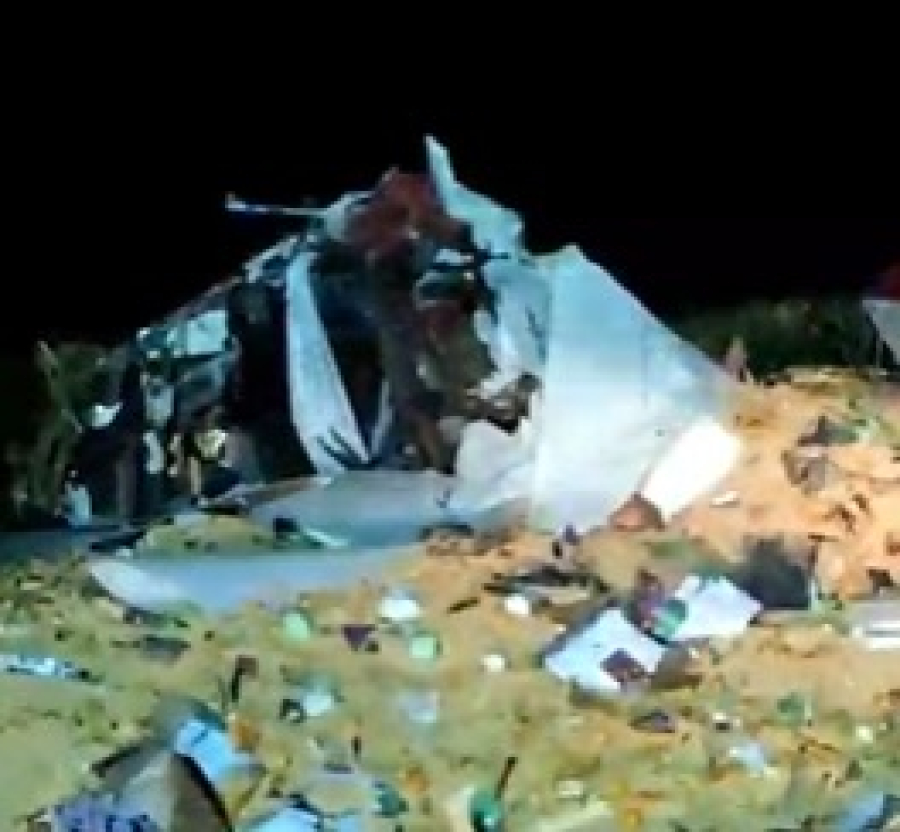 Colisão frontal na BR-163 mata dois caminhoneiros em Capanema