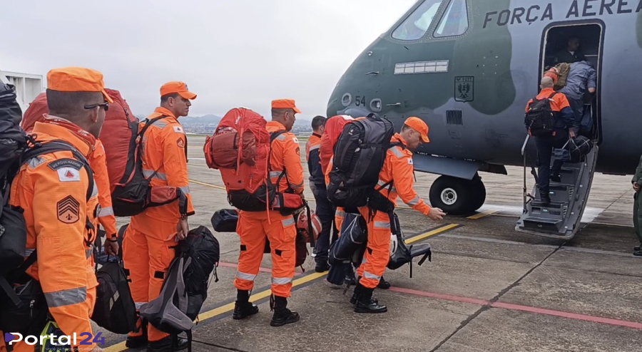 Bombeiros do Paraná integram missão brasileira e seguem para área atingida por terremoto na Venezuela