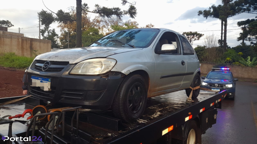 Veículo furtado é recuperado pela Guarda Municipal em Cascavel