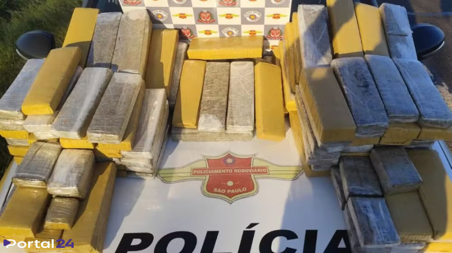 Motorista é preso com mais de 114 kg de maconha em rodovia do interior de SP
