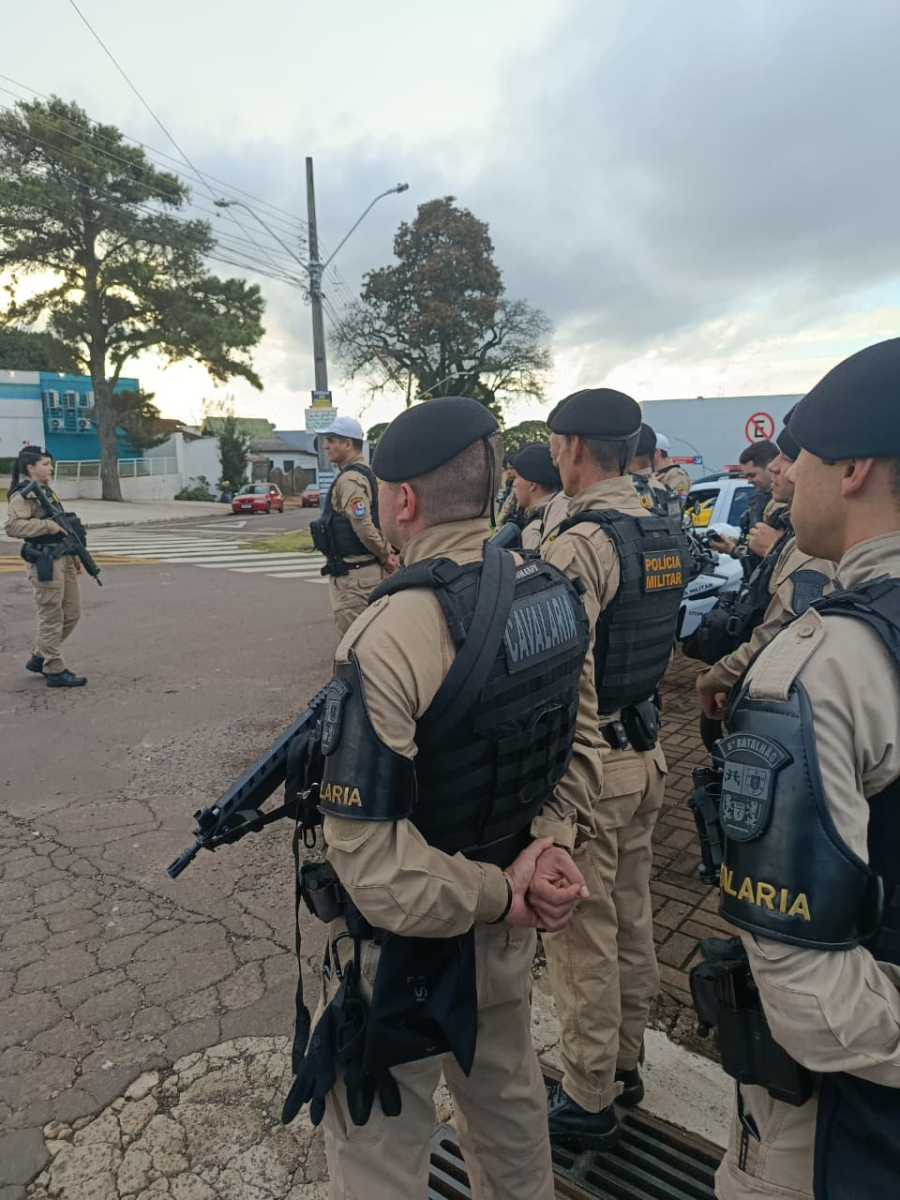 Polícia Militar realiza lançamento da Operação Força Total Brasil XXVIII em Cascavel