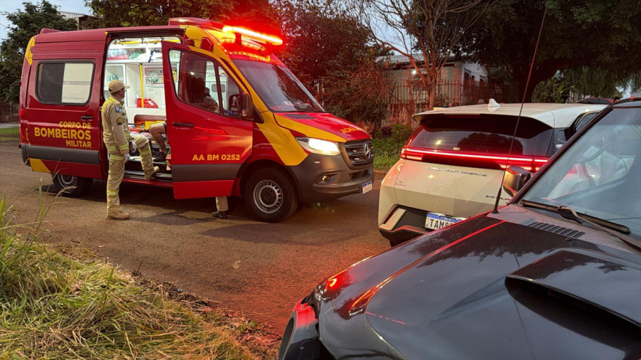 Homem fica ferido em acidente no Santa Cruz