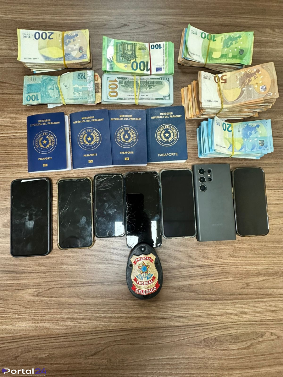 PF deflagra operação contra organização de tráfico internacional de drogas em Foz do Iguaçu