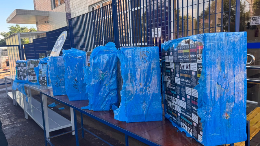 Receita Federal apreende carga de R$ 120 mil em cigarros eletrônicos na BR-277