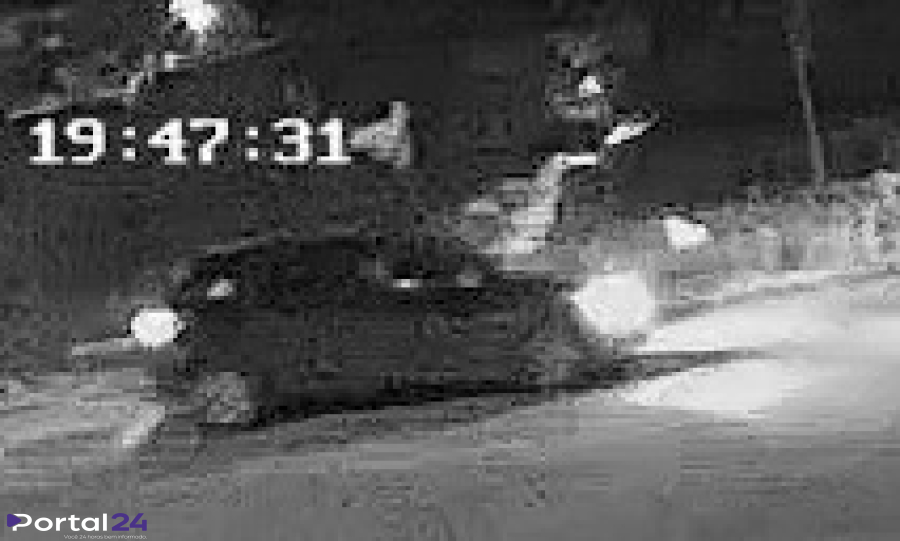 Vídeo mostra momento em que carro atinge bicicleta com duas crianças em Cascavel
