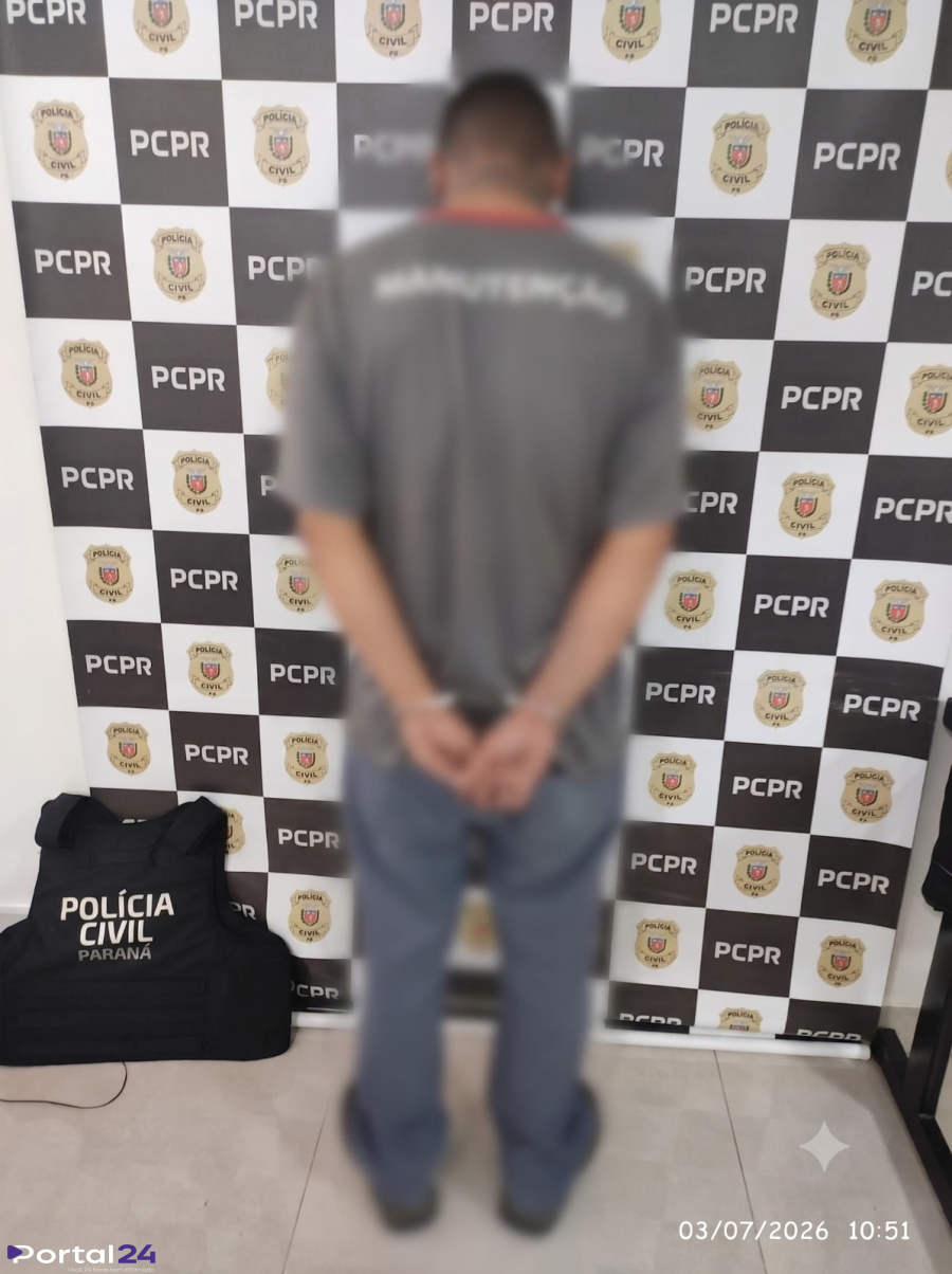 Homem é preso em flagrante por agredir companheira no Parque São Paulo, em Cascavel