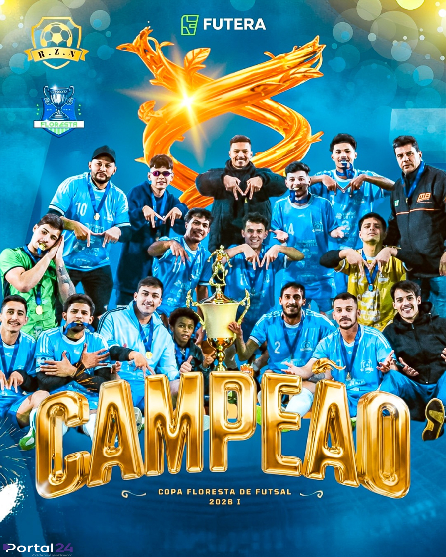 RZN conquista a Copa Floresta de Futsal 2026 nos pênaltis em uma final histórica diante do Braganey