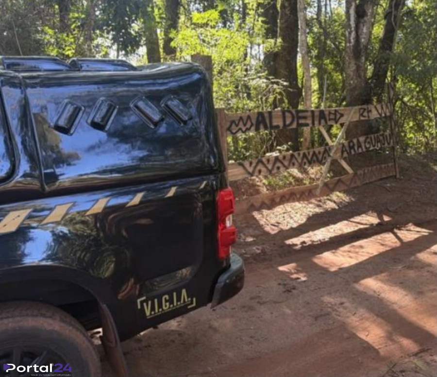 Polícia federal atua após tensão entre grupos indígenas em guaíra