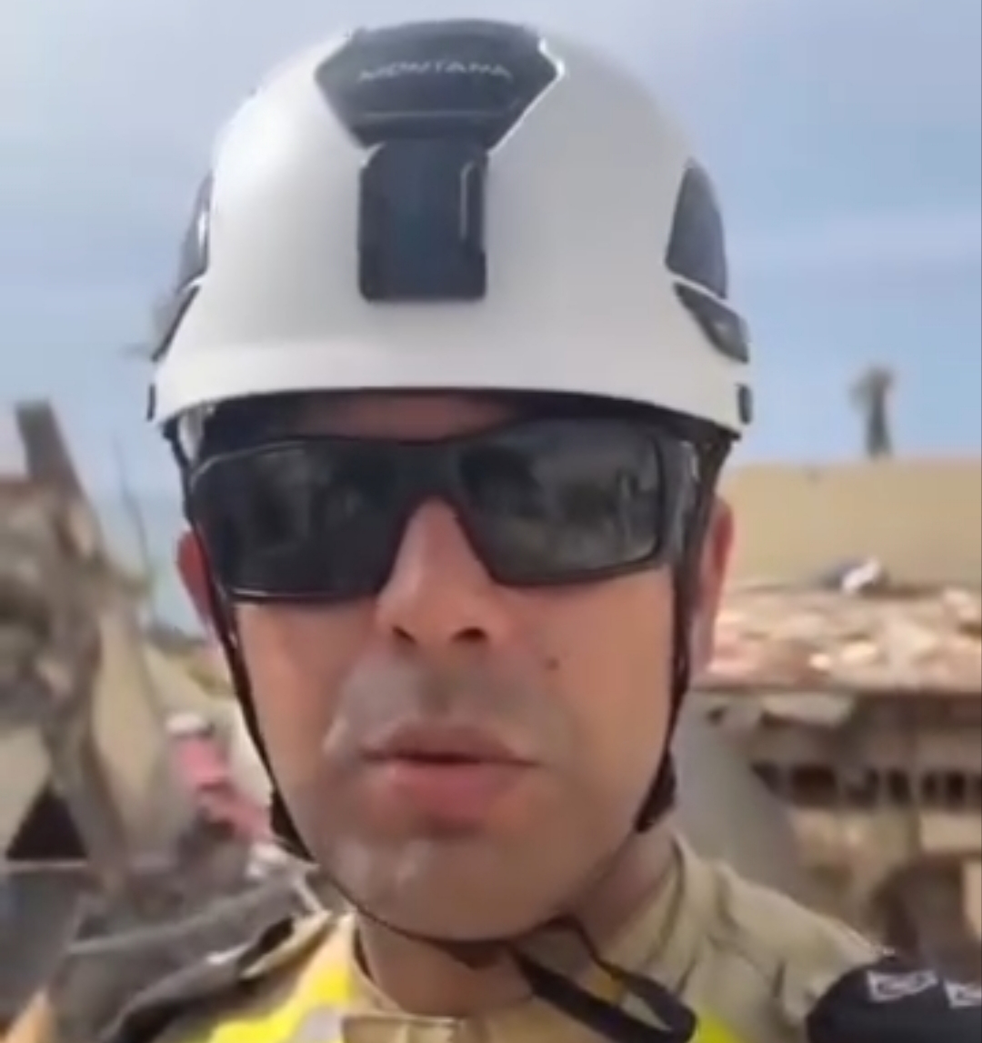 Bombeiro de Pato Branco descreve cenário devastador em missão na Venezuela