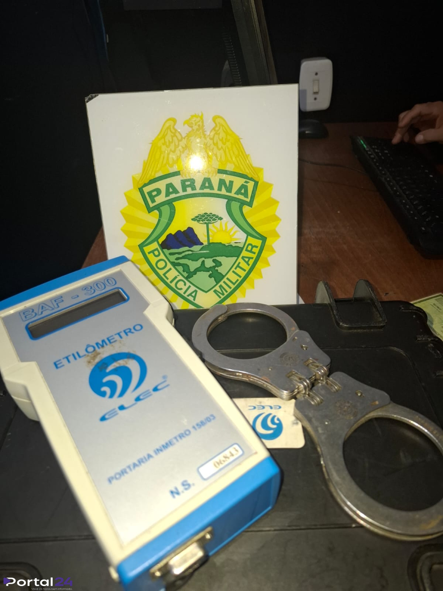 Motorista é preso por embriaguez ao volante durante fiscalização na PR-323, em Perobal
