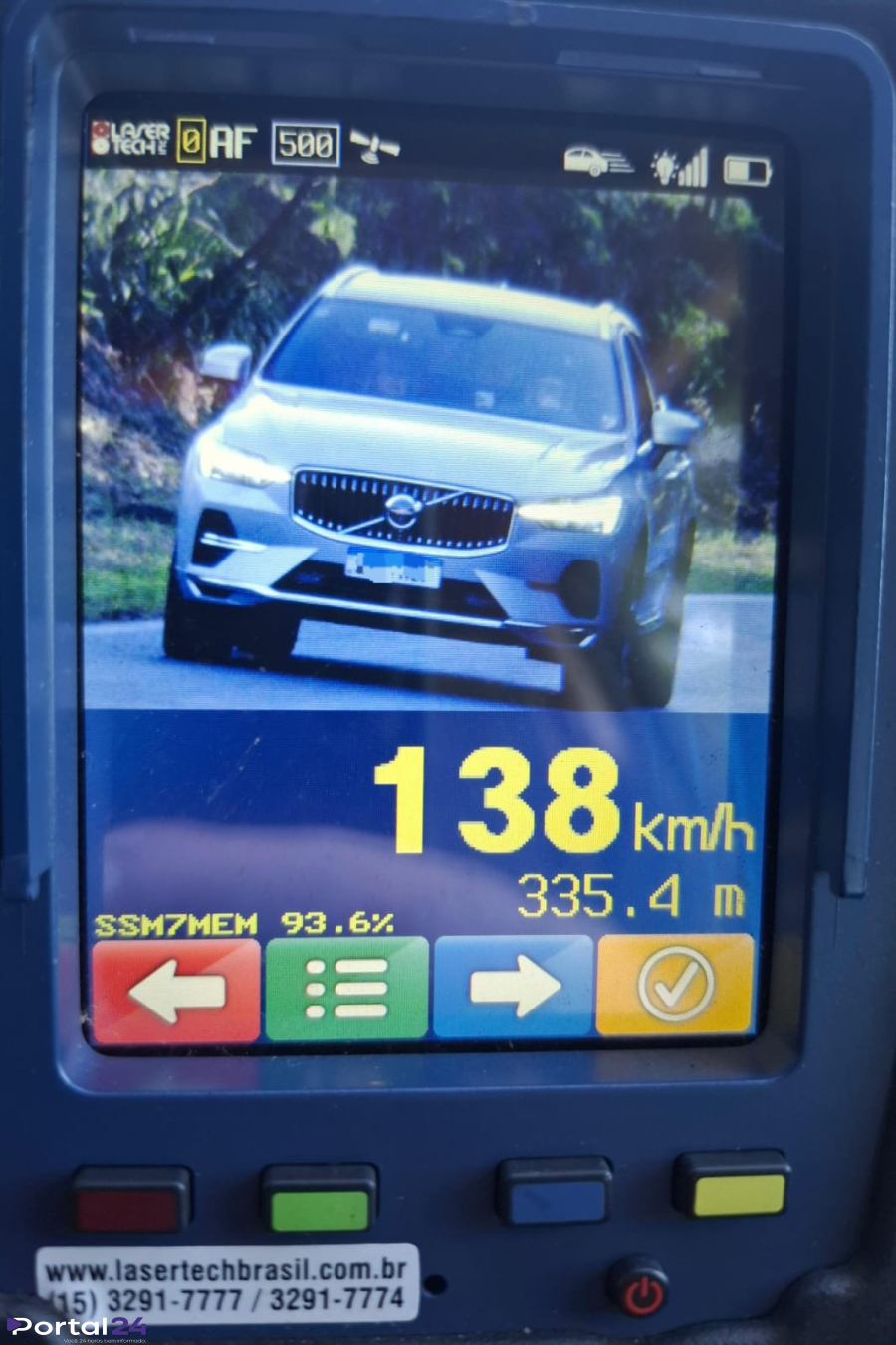 Operação Radar flagra 152 motoristas acima da velocidade na PR-182, em Palotina